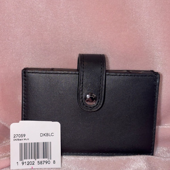 BNWT Authentic Coach Accordion Glovetanned Leather Card Holder – Style #27059 - Picture 3 of 6
